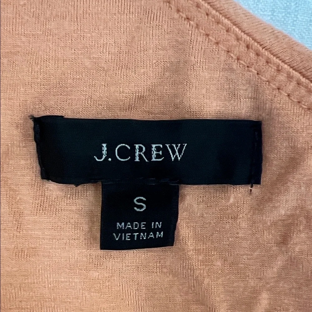 J. Crew Peach One-Shoulder Top - Picture 2 of 3